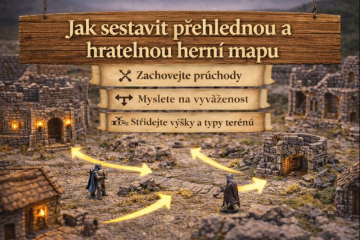 Jak sestavit přehlednou a hratelnou herní mapu